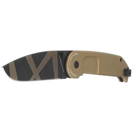 Nóż składany Extrema Ratio BF2 CD Desert Aluminium, Desert Warfare N690 (04.1000.0145/DW)