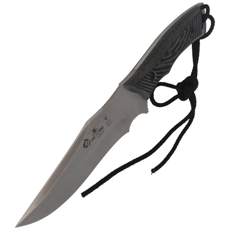 Muela Typhoon-15W Black Micarta, Satin X50CrMoV15 knife
