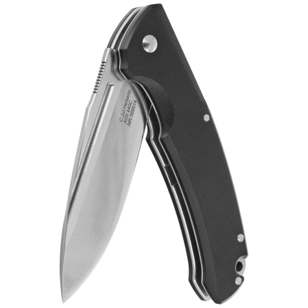 Herbertz CJH Knife Black G10, Satin 440C (569514)