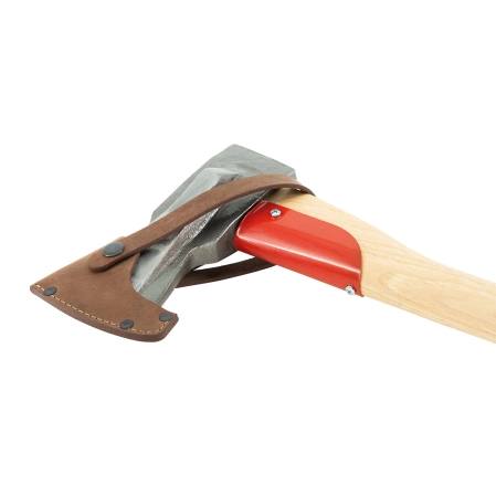 Adler Long Splitter Axe Red/Black Hickory Wood, C45 Carbon Steel (130.0H200A011)