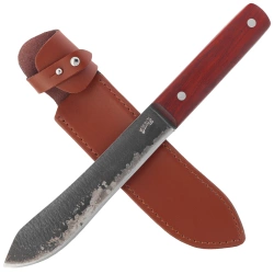 Herbertz CJH Bushcraft Sandal Wood Knife, Forged 420 (55050)