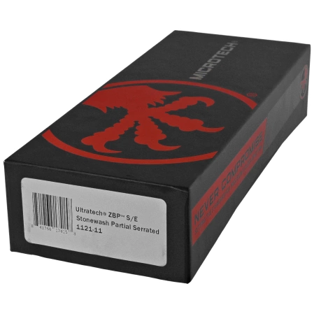 Microtech Ultratech Gen III ZBP S/E OTF Knife Black Aluminium, Stonewashed P/S M390MK by Tony Marfione (1121-11)