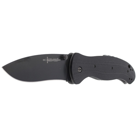 Nóż składany FOX & Mil-Tac by Patrick Nihiser, G10 Black (FX-MTF5)