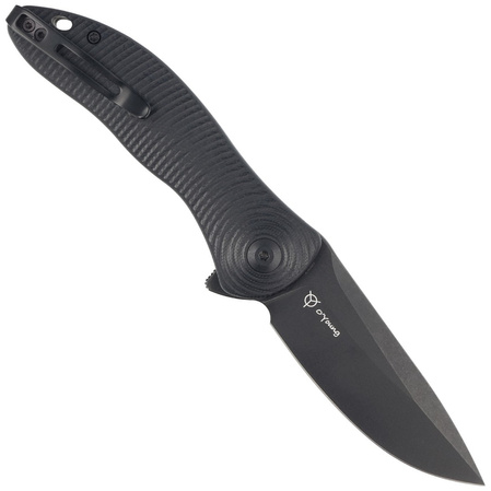 Civivi Synergy3 Black G10, Black Stonewashed Nitro-V by Jim O'Young (C20075D-1)