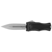 Microtech Hera II D/E OTF Knife Black Aluminum, Stonewashed M390MK by Tony and Sean Marfione (1702-10)