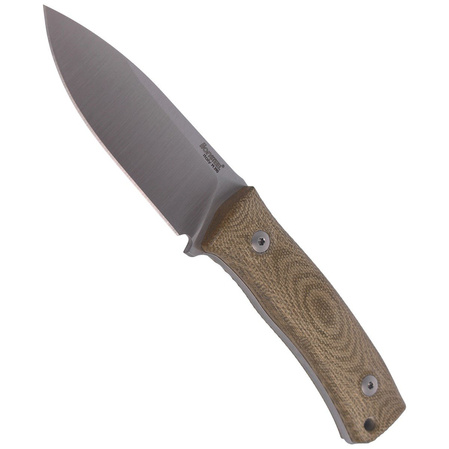 LionSteel Green Canvas / Fixed Satin Blade (M4 CVG)