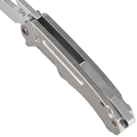 Nóż składany Medford Infraction Tumbled Titanium, Flamed HW/Clip, Tumbled S45VN by Greg Medford (MK031STQ-01TM-TFCF-BN)