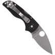 Nóż składany Spyderco Lil' Native G-10 Black Mid Back Lock Plain (C230MBGP)