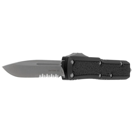 Nóż automatyczny OTF Microtech Daytona S/E Black Aluminium/3M, Apocalyptic P/S M390MK by Tony Marfione (124-11APS)