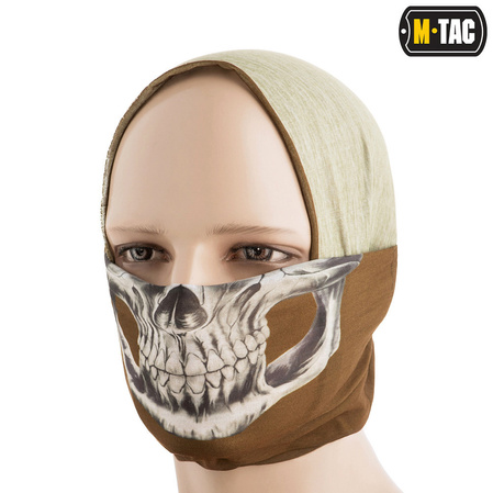 M-Tac Reaper Skull Neck Warmer Light Coyote (HLI-SSB-CO)