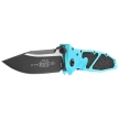 Microtech Socom Elite S/E-M Knife Turquoise Aluminum, Black M390MK by Tony Marfione (160-1TQ)