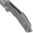 Nóż składany Heretic Medusa Manual T/E Battleworn Gray Titanium, Battleworn MagnaCut by Tony Marfione Jr. (H009-5A-TIBATTLE)