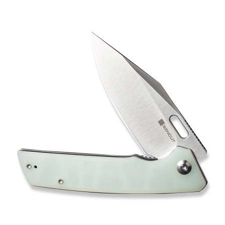 Sencut GlideStrike Natural G10 Knife, Satin 9Cr18MoV (S23018-2)
