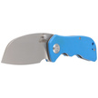 Nóż składany Kubey Karaji Blue G10, Bead Blasted D2 (KU180C)
