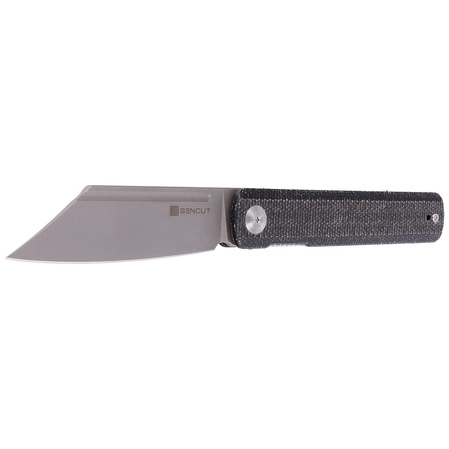 Nóż składany Sencut Bronte Black Micarta, Gray Stonewashed 9Cr18MoV (SA08A)