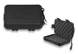Skrzynka survivalowa 190x110x65mm, Black ABS