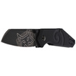 FOX Kea Black G10, Black Stonewashed N690Co by Jared Wihongi knife (FX-650)
