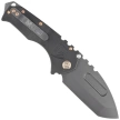 Nóż składany Medford Praetorian Scout M/P Black G10, Bronze HW, DLC Clip, Black DLC D2 by Greg Medford (MKM30DPT-0808-T1CP-BP)