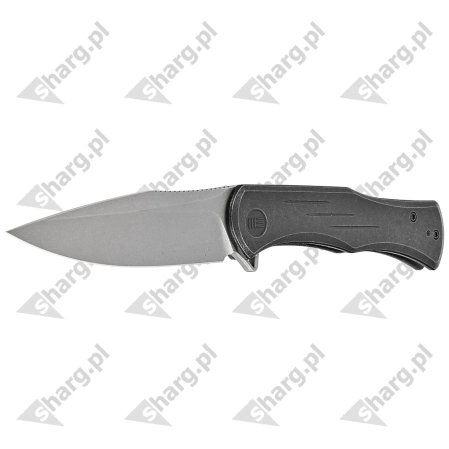 Nóż składany WE Knife Primoris Black Titanium, Gray Stonewashed (WE20047A-2)