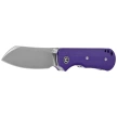 Civivi Crabby Knife Purple G10, Stonewashed 14C28N by Ken Onion Jr. (C24055-2)