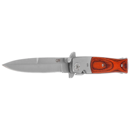 Nóż składany Herbertz CJH Italian Stiletto Pakka Wood, Satin 420 (10000330)