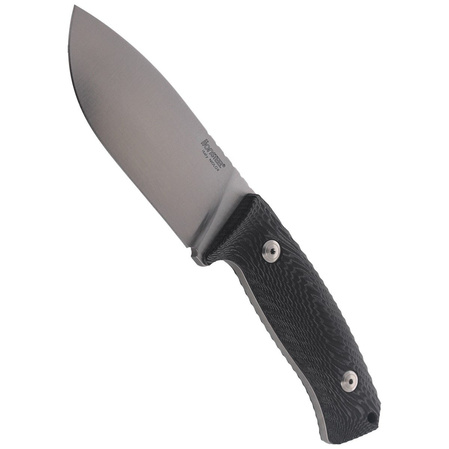 Nóż LionSteel Bushcraft Micarta Black, Satin Blade (M3 MI)