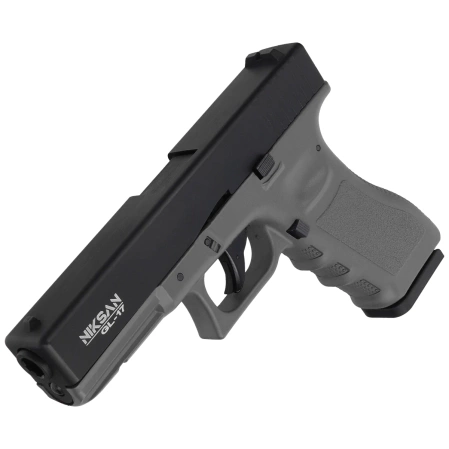 Pistolet wiatrówka Niksan Defence NKS GL17 Grey Blow Back 4.5 mm