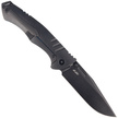 Nóż składany Bestech Keen II Black-Blue G10/Titanium, Black Stonewashed CPM S35VN by Koens Craft (BT2301D)