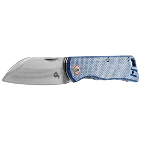Nóż składany BlackFox Teeny Blue Micarta, Satin D2 (BF-785 MIBL)