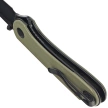 Nóż składany Civivi Elementum Wharncliffe OD Green G10, Black Nitro-V (C18062AF-2)
