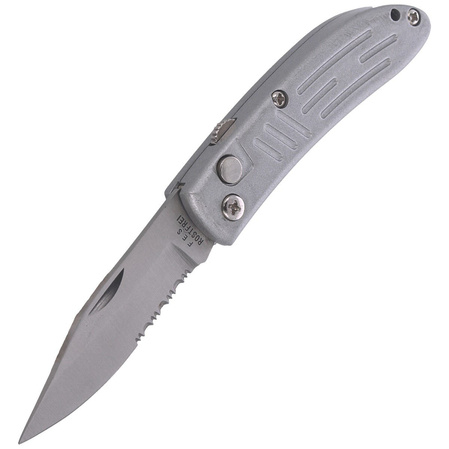 Nóż automatyczny Everts Solingen Predator Grey Aluminium, Satin AISI 420C (501905)