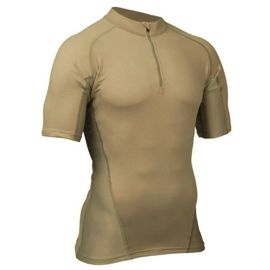 Koszulka BlackHawk Engineered Fit 1/4-Zip Mock Neck Coyote Tan (84BS02CT)