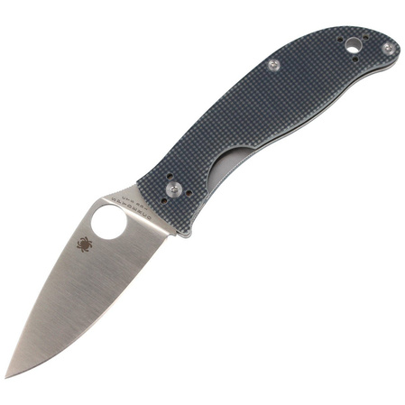 Nóż składany Spyderco Polestar G-10 Grey / BD1 Plain (C220GPGY)