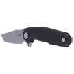 Kubey Carve Nest Knife Black G10, Sandblasted D2 (KB237A)