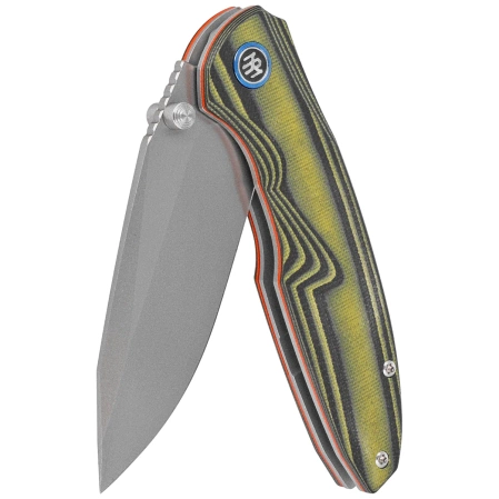 Nóż składany Remette RT-Cool Whale Black / Green G10, Ceramic Sandblasted 14C28N (RTCL-G1)