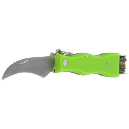 Nóż na grzyby Martinez Albainox Mushroom Green ABS, Satin 3Cr13Mov (18391)