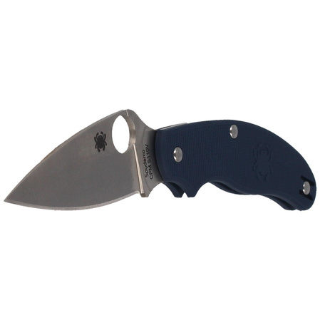 Spyderco UK Penknife FRN Dark Blue CPM S110V Plain (C94PDBL)