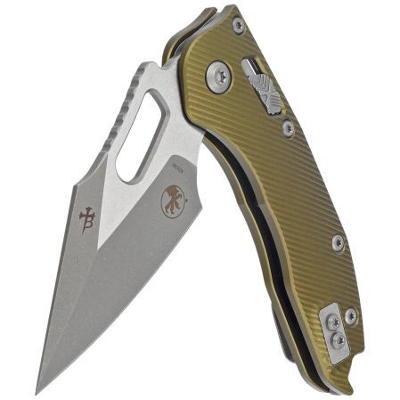 Nóż składany Microtech Stitch Ram-Lok S/E OD Green Fluted G10, Apocalyptic M390MK by Borka Blades and Tony Marfione (169RL-10APFLOD)