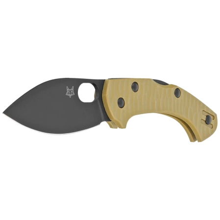 Nóż składany Fox Zero 2.0 Desert Warrior OD Green FRN, Black Top Shield Becut by Jens Ansø (FX-311 OD)