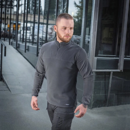 Sweatshirt M-Tac Delta Polartec Dark Gray (70016012)