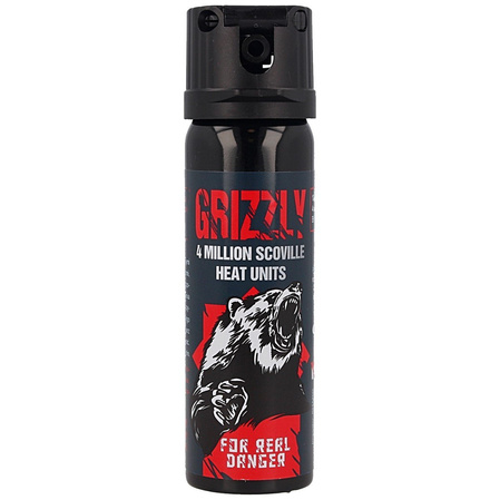Gaz pieprzowy Sharg Grizzly Gel 4mln SHU, 26.4% OC 63ml i chusteczka dekontaminacyjna (13063-C)