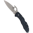 Spyderco Delica 4 FRN Grey Emerson Opener PlainEdge Knife (C11PGYW)