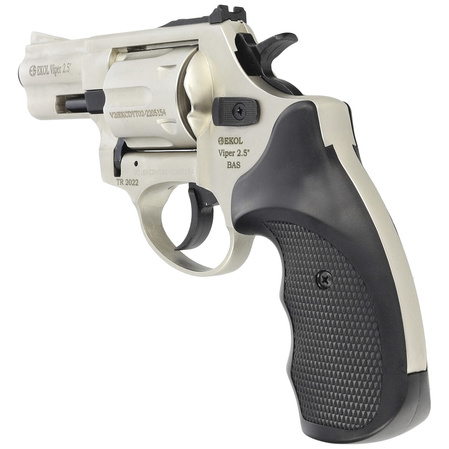 Rewolwer alarmowy BAS Voltran Ekol Viper 2.5'' Satin kal .22 Long Blanc