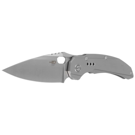 Nóż składany Bestech Exploit Grey Titanium, Satin CPM S35VN by Todd Knife and Tool (BT2005A)