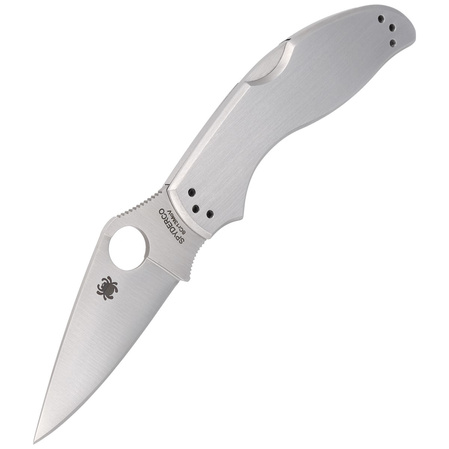 Nóż składany Spyderco UpTern Stainless, Plain 8Cr13MoV (C261P)