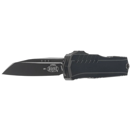 Nóż automatyczny OTF Microtech Cypher II S/E Black Aluminium, Black M390MK by Deryk Munroe and Tony Marfione (1241-1T)