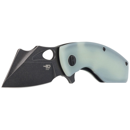 Nóż składany Bestech Lizard Transparent G10, Black Stonewashed D2 (BG39E)