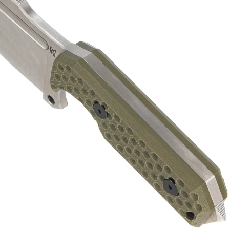 Nóż Midgards Messer Big Beowulf Olive G10, Satin 14C28N (MM005)