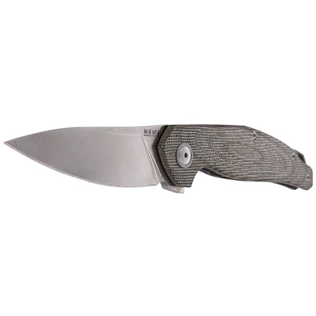 Nóż składany MKM Goccia Green Canvas Micarta, Satin M390 by Jens Ansø (MKGC-GC)