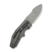 Nóż składany WeKnife Coral SLT Gray Titanium/Marble Carbon Fiber, Gray Stonewashed 20CV by Gustavo T. Cecchini (WE24044-2)